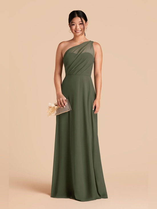 Birdy Grey Dresses & Skirts - NWT Birdy Grey Kira Dress in Chiffon Olive - Size Medium